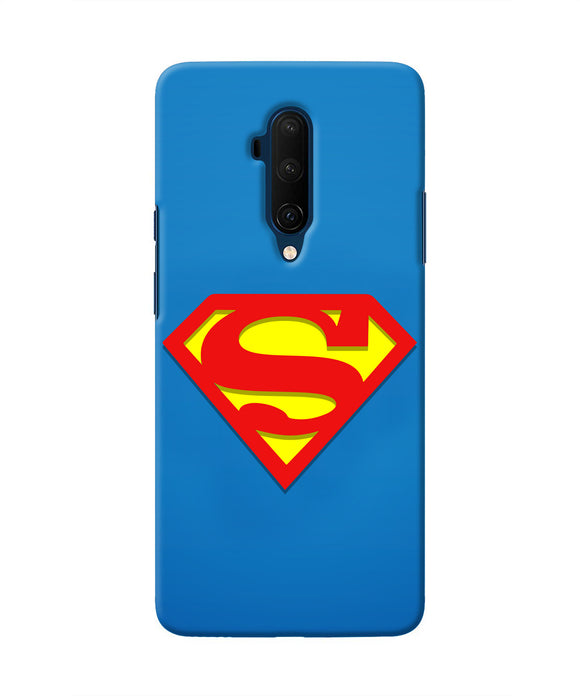 Superman Blue Oneplus 7T Pro Real 4D Back Cover