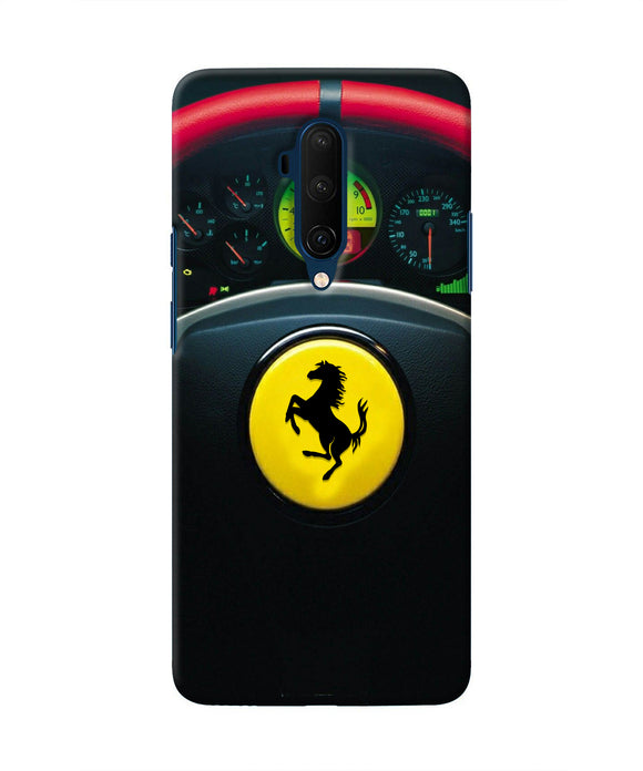 Ferrari Steeriing Wheel Oneplus 7T Pro Real 4D Back Cover