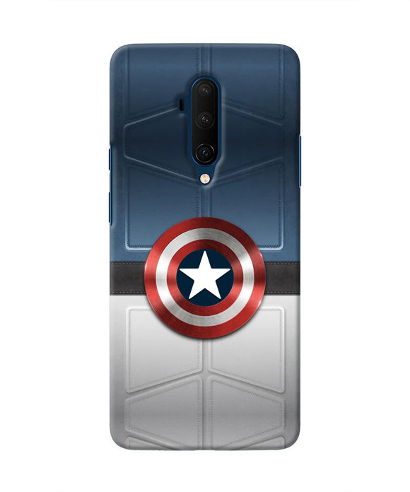 Captain America Suit Oneplus 7T Pro Real 4D Back Cover