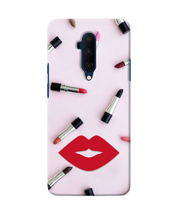 Lips Lipstick Shades Oneplus 7T Pro Real 4D Back Cover