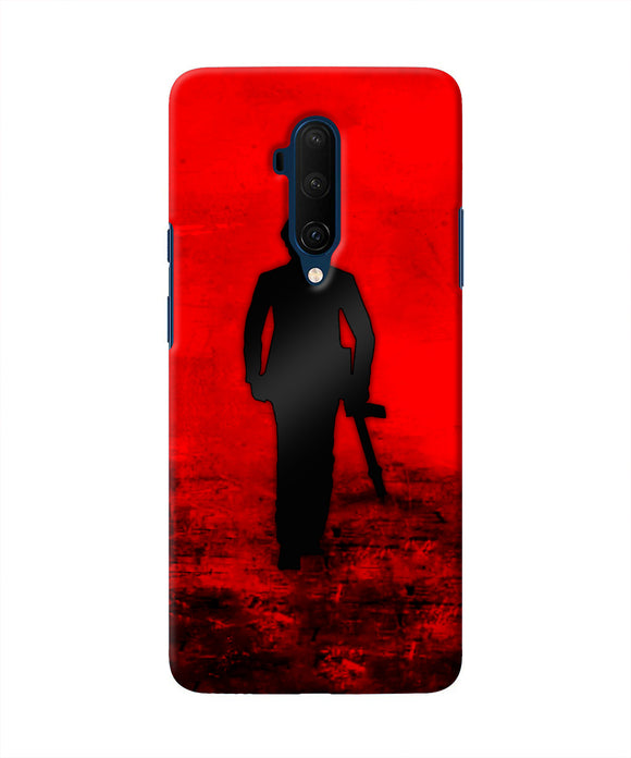Rocky Bhai with Gun Oneplus 7T Pro Real 4D Back Cover