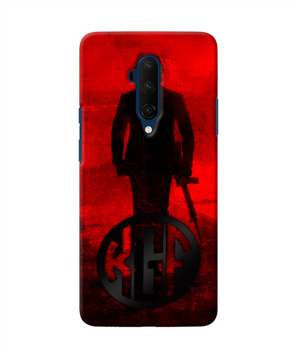 Rocky Bhai K G F Chapter 2 Logo Oneplus 7T Pro Real 4D Back Cover