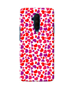 Heart Print Oneplus 7t Pro Back Cover