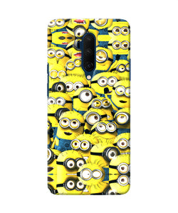 Minions Mini Crowd Oneplus 7t Pro Back Cover