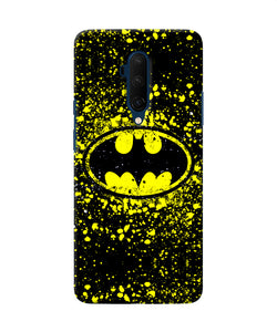 Batman Last Knight Print Yellow Oneplus 7t Pro Back Cover