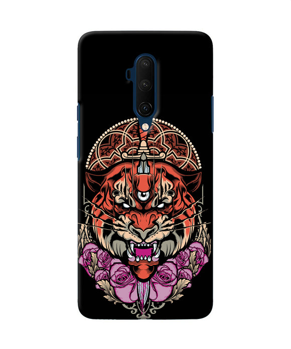 Abstract Tiger Oneplus 7t Pro Back Cover