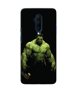 Abstract Hulk Buster Oneplus 7t Pro Back Cover