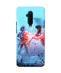 Pubg Water Fight Oneplus 7t Pro Back Cover