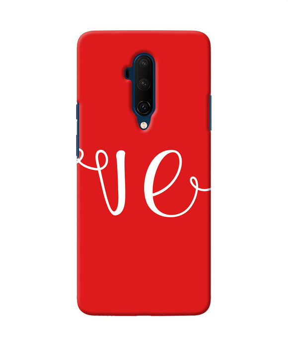 Love Two Oneplus 7t Pro Back Cover