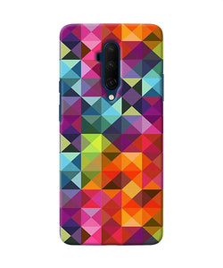 Abstract Triangle Pattern Oneplus 7t Pro Back Cover