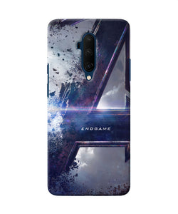 Avengers End Game Poster Oneplus 7t Pro Back Cover