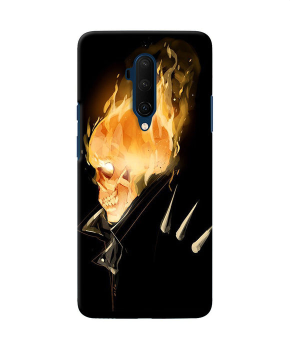 Burning Ghost Rider Oneplus 7t Pro Back Cover