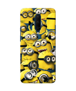 Minions Crowd Oneplus 7t Pro Back Cover