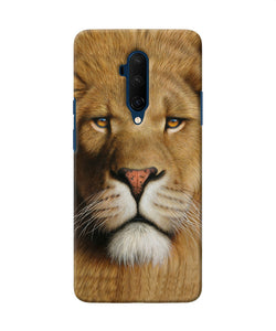 Nature Lion Poster Oneplus 7t Pro Back Cover