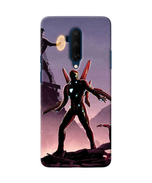 Ironman On Planet Oneplus 7t Pro Back Cover