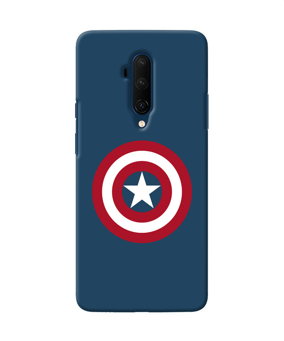 Captain America Logo Oneplus 7t Pro Back Cover