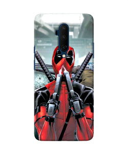 Deadpool With Gun Oneplus 7t Pro Back Cover