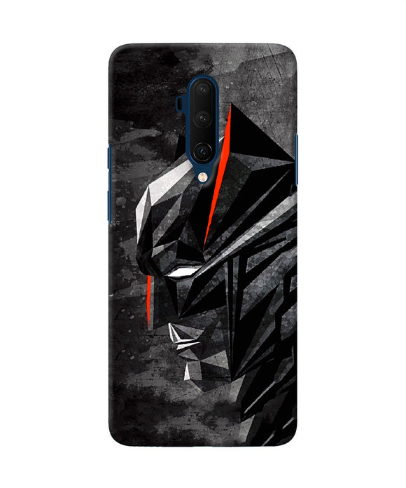 Batman Black Side Face Oneplus 7t Pro Back Cover