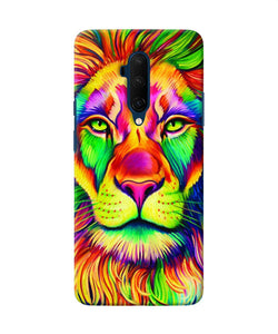 Lion Color Poster Oneplus 7t Pro Back Cover