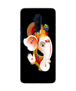 Lord Ganesh Face Oneplus 7t Pro Back Cover