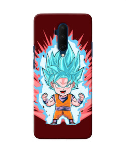 Goku Little Character Oneplus 7t Pro Back Cover