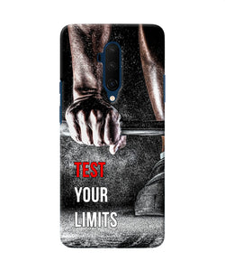 Test Your Limit Quote Oneplus 7t Pro Back Cover