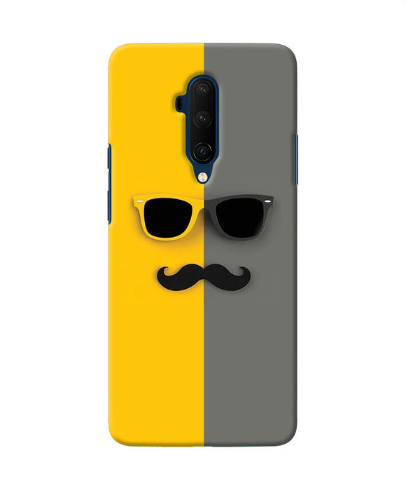 Mustache Glass Oneplus 7t Pro Back Cover