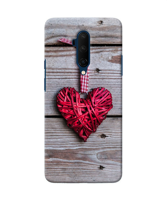 Lace Heart Oneplus 7t Pro Back Cover