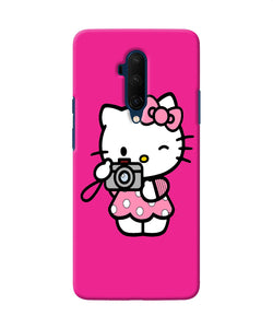 Hello Kitty Cam Pink Oneplus 7t Pro Back Cover