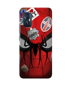 Spiderman Far from Home Vivo V17 Real 4D Back Cover