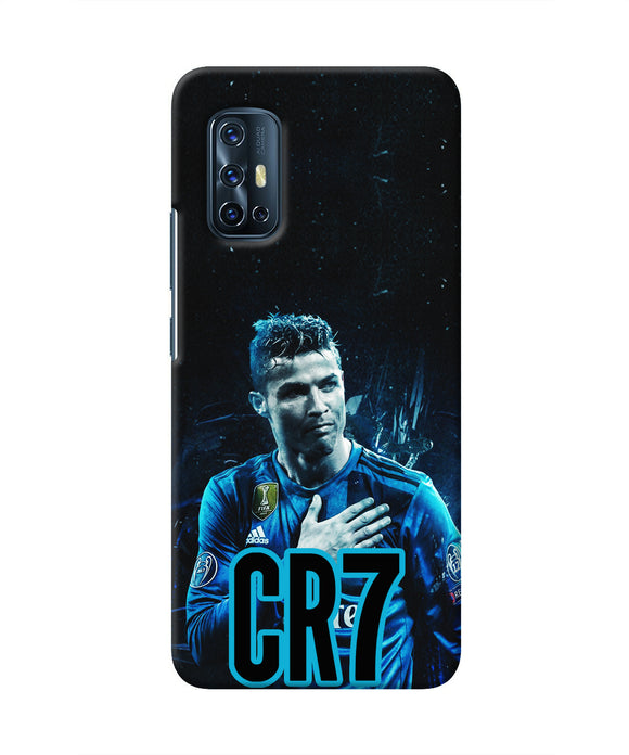 Christiano Ronaldo Blue Vivo V17 Real 4D Back Cover