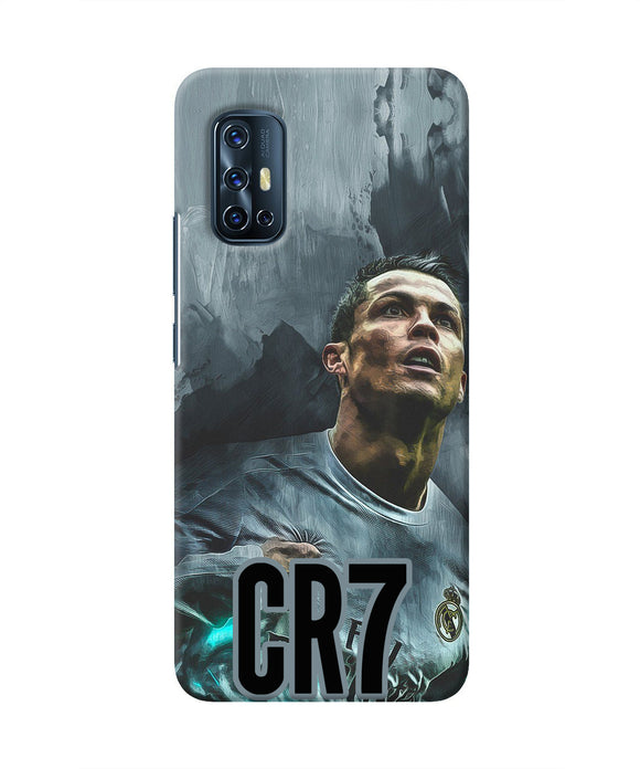 Christiano Ronaldo Grey Vivo V17 Real 4D Back Cover
