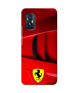 Ferrari Car Vivo V17 Real 4D Back Cover