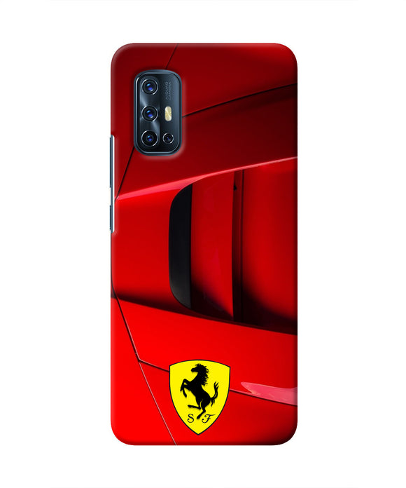 Ferrari Car Vivo V17 Real 4D Back Cover