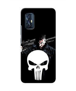 Punisher Character Vivo V17 Real 4D Back Cover