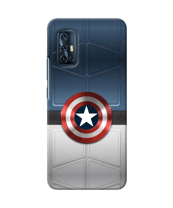 Captain America Suit Vivo V17 Real 4D Back Cover