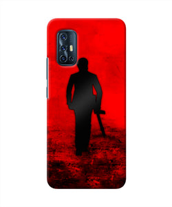 Rocky Bhai with Gun Vivo V17 Real 4D Back Cover