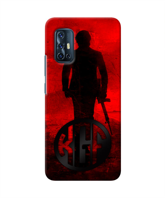 Rocky Bhai K G F Chapter 2 Logo Vivo V17 Real 4D Back Cover