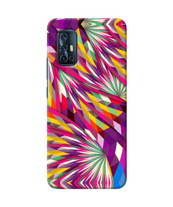 Abstract Colorful Print Vivo V17 Back Cover