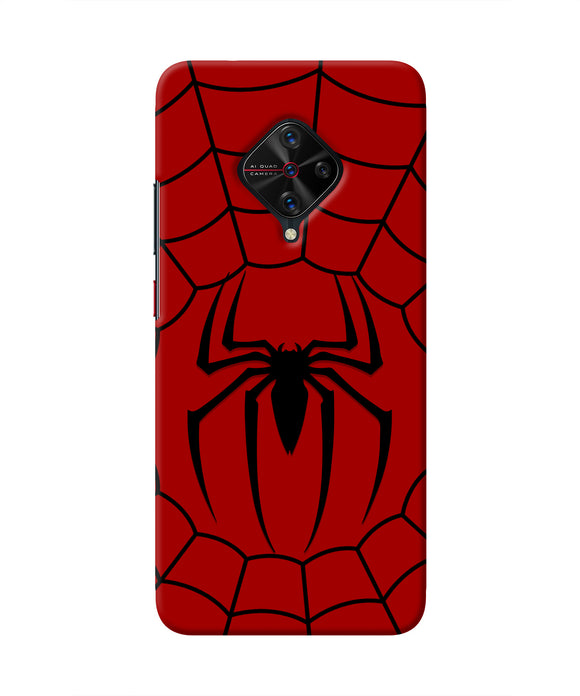 Spiderman Web Vivo S1 Pro Real 4D Back Cover