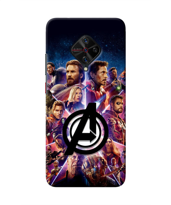 Avengers Superheroes Vivo S1 Pro Real 4D Back Cover