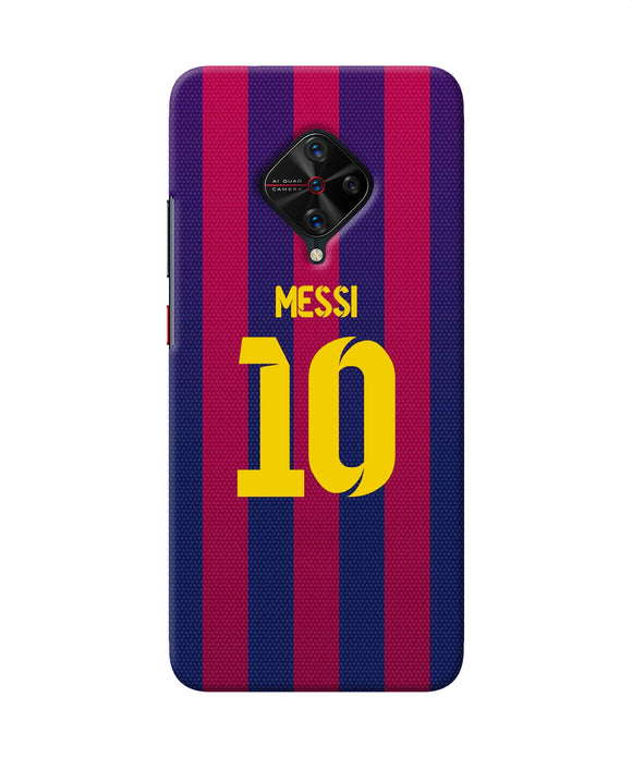 Messi 10 Tshirt Vivo S1 Pro Back Cover