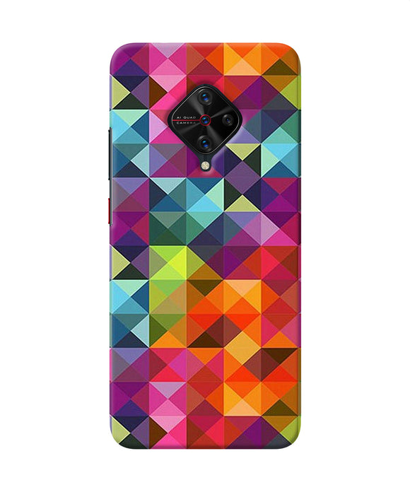 Abstract Triangle Pattern Vivo S1 Pro Back Cover