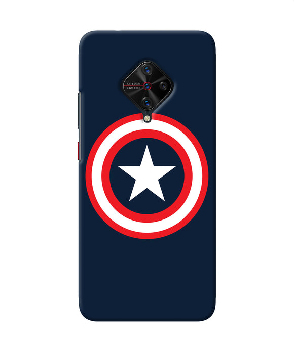 Captain America Logo Vivo S1 Pro Back Cover