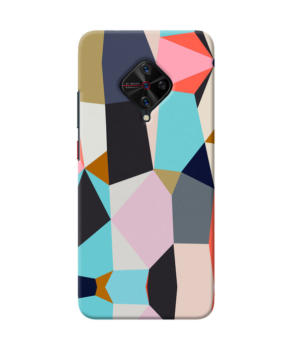 Abstract Colorful Shapes Vivo S1 Pro Back Cover