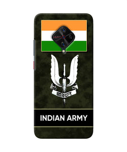 Indian Flag Balidan Logo Vivo S1 Pro Back Cover