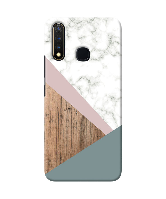Marble Wood Abstract Vivo Y19 / U20 Back Cover