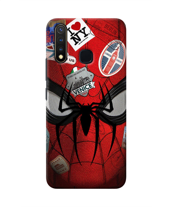 Spiderman Far from Home Vivo Y19/U20 Real 4D Back Cover