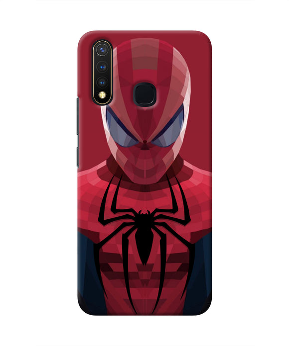 Spiderman Art Vivo Y19/U20 Real 4D Back Cover