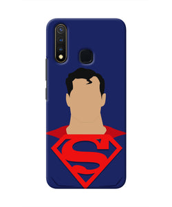 Superman Cape Vivo Y19/U20 Real 4D Back Cover